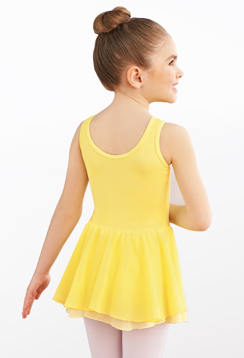 KIDS TANK DRESS TIERED SKIRT