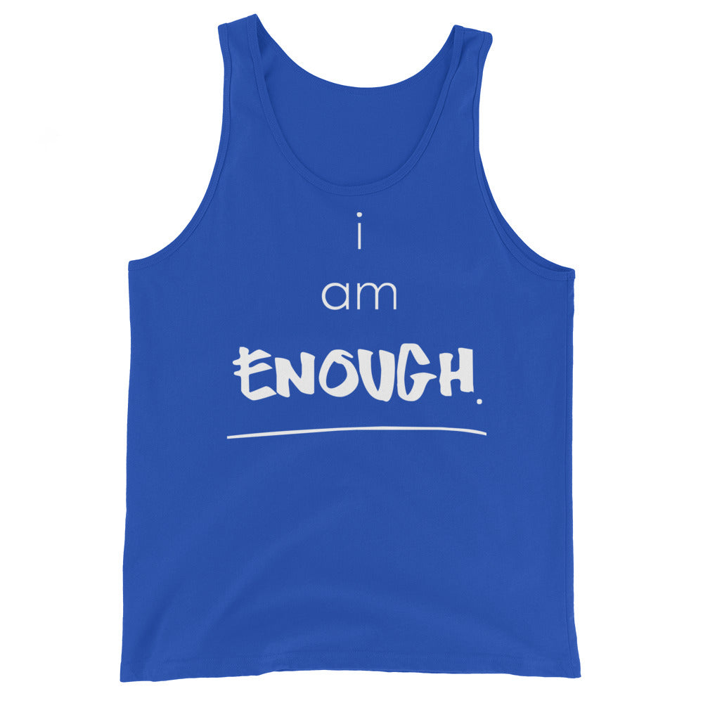 I AM ENOUGH LADIES TANK