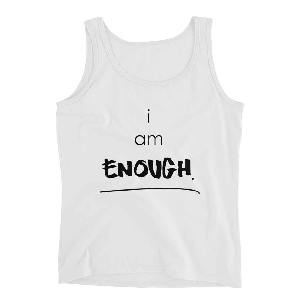 I AM ENOUGH LADIES TANK