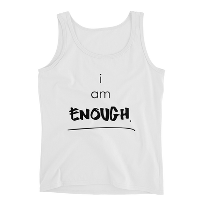 I AM ENOUGH LADIES TANK