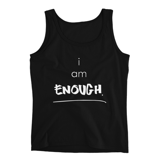 I AM ENOUGH LADIES TANK