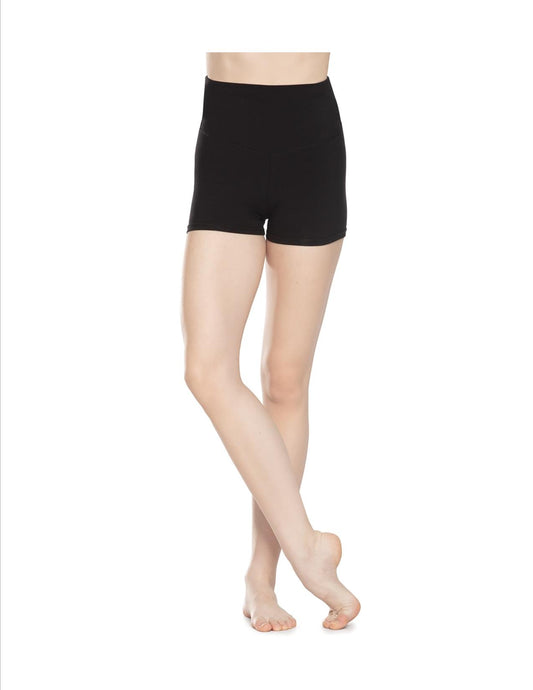 HIGH-WAIST PERFORMANCE SHORTS